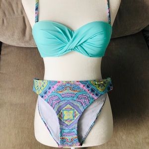 Gabbiano Sexy Twist Swimsuit Set 2 pieces new